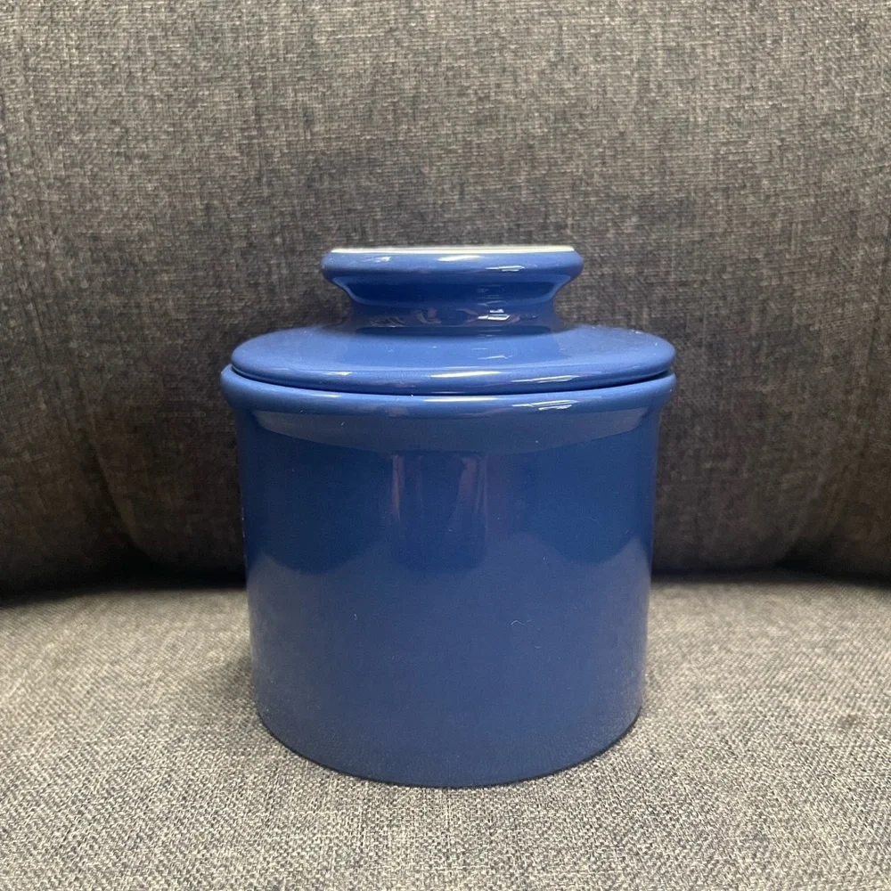 Butter Bell Crock in Blue